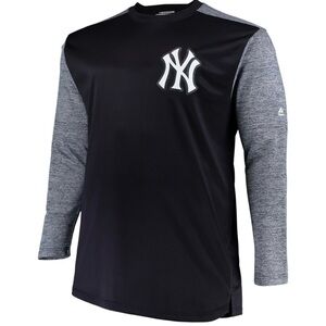 Majestic MLB Authentic ThermaBase New York Yankees Pullover On-Field Tech 2XL